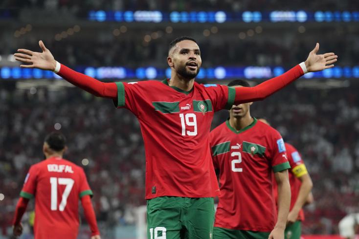 Youssef En-Nesyri - được coi là tiền đạo xuất sắc trong danh sách cầu thủ Maroc
